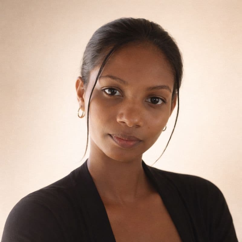 Portrait of Chanuka Ayeshani, founder of Elan Fibre